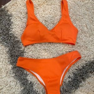 Shein Orange Bikini